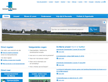 Tablet Screenshot of demarne.nl