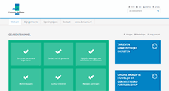 Desktop Screenshot of gemeentewinkel.demarne.nl