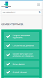 Mobile Screenshot of gemeentewinkel.demarne.nl
